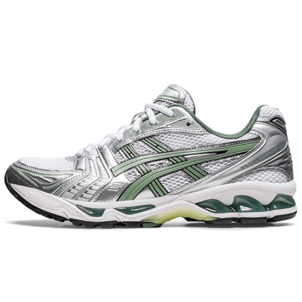 Asics Gel-Kayano 14 White Pure Silver Slate Grey