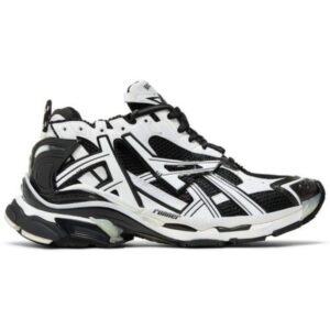 Balenciaga Runner Black White