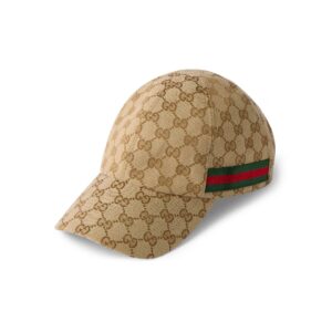 Casquette Gucci Beige bande Web