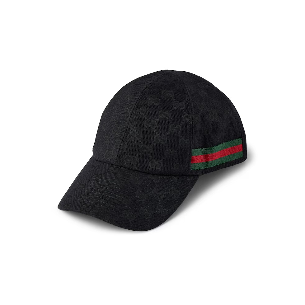 Casquette Gucci Noir bande Web