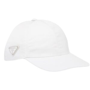 Casquette de BaseBall Prada Blanc