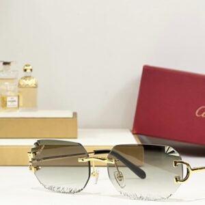 Cartier Diamant Taillé Bas Noir & Gold