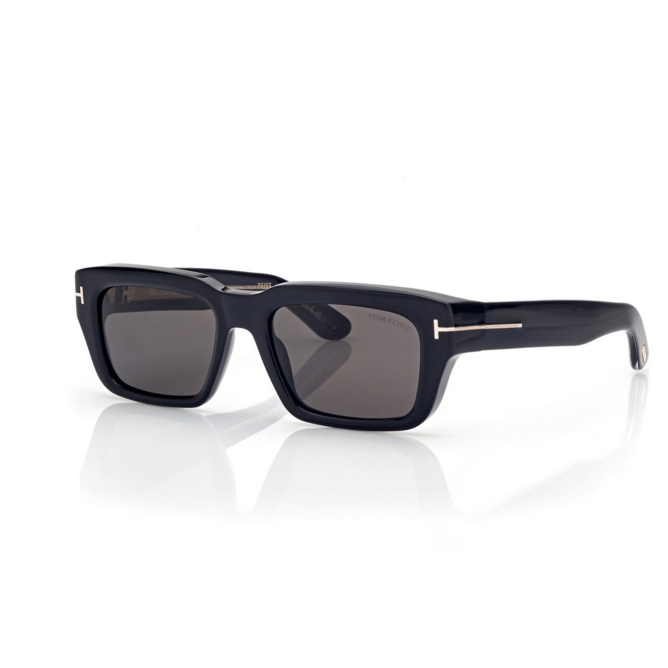 Tom Ford Icône Rectangulaires – Noir