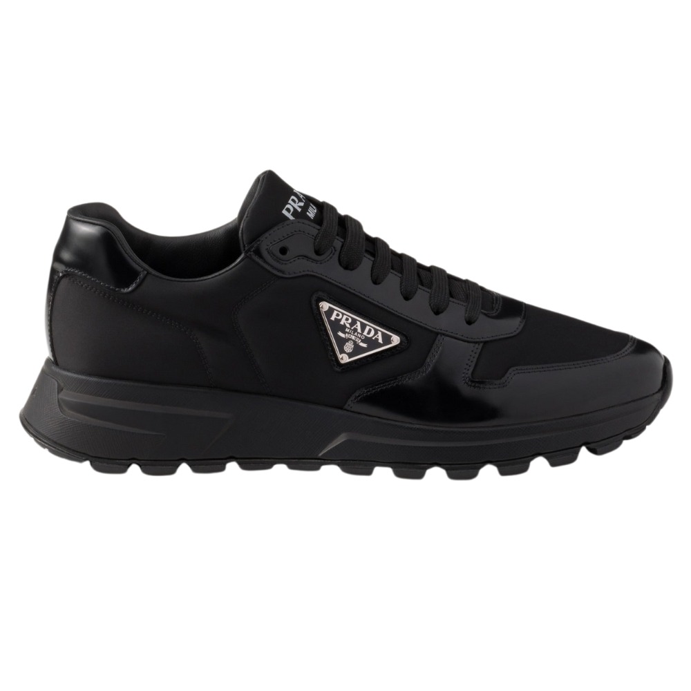 Prada Noir Cuir Brossé