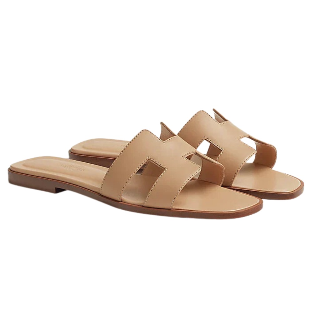 Hermes Claquette Beige Natura