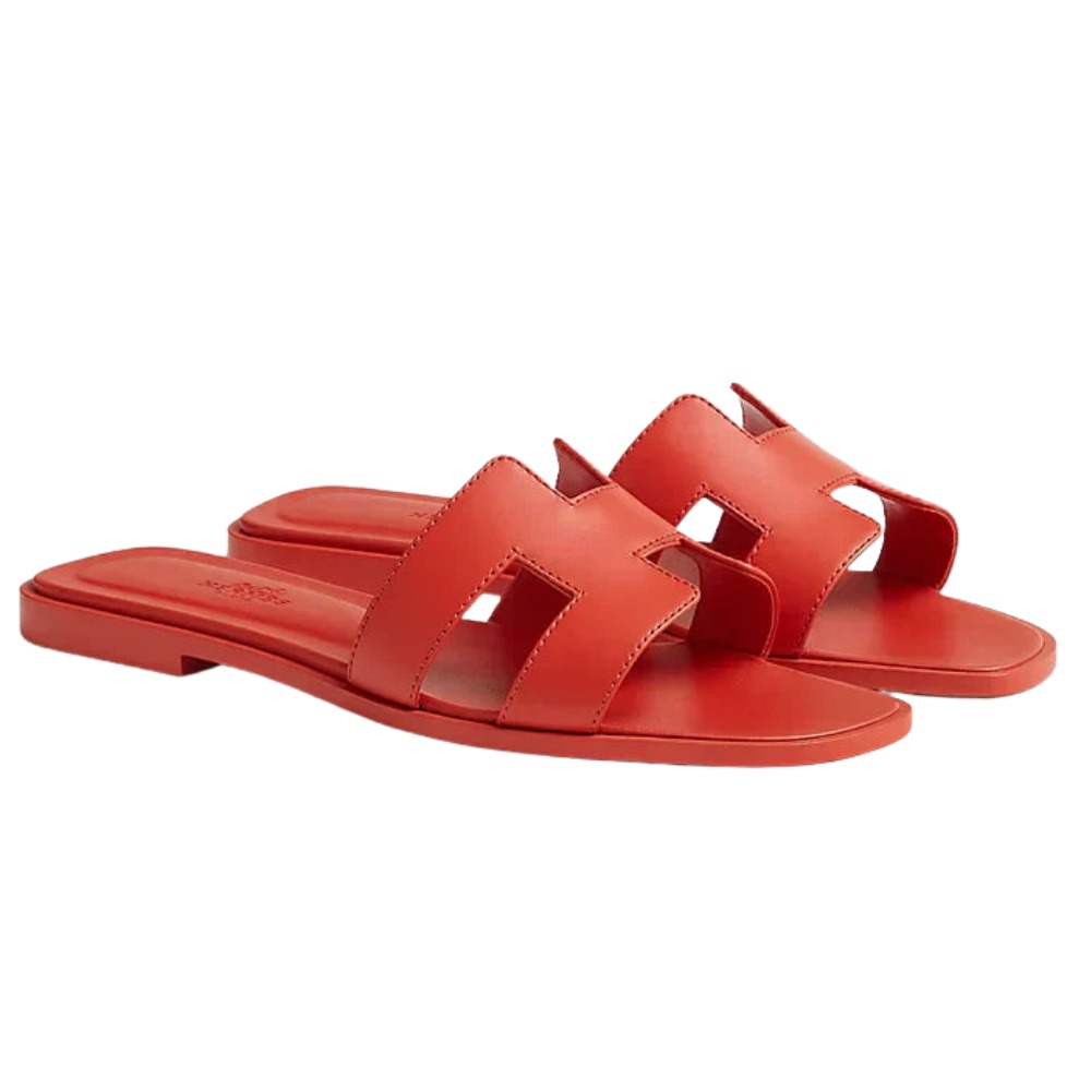 Hermes Claquette Orange Capucine