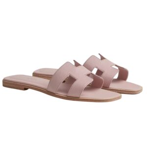 Hermes Claquette Rose Porcelaine