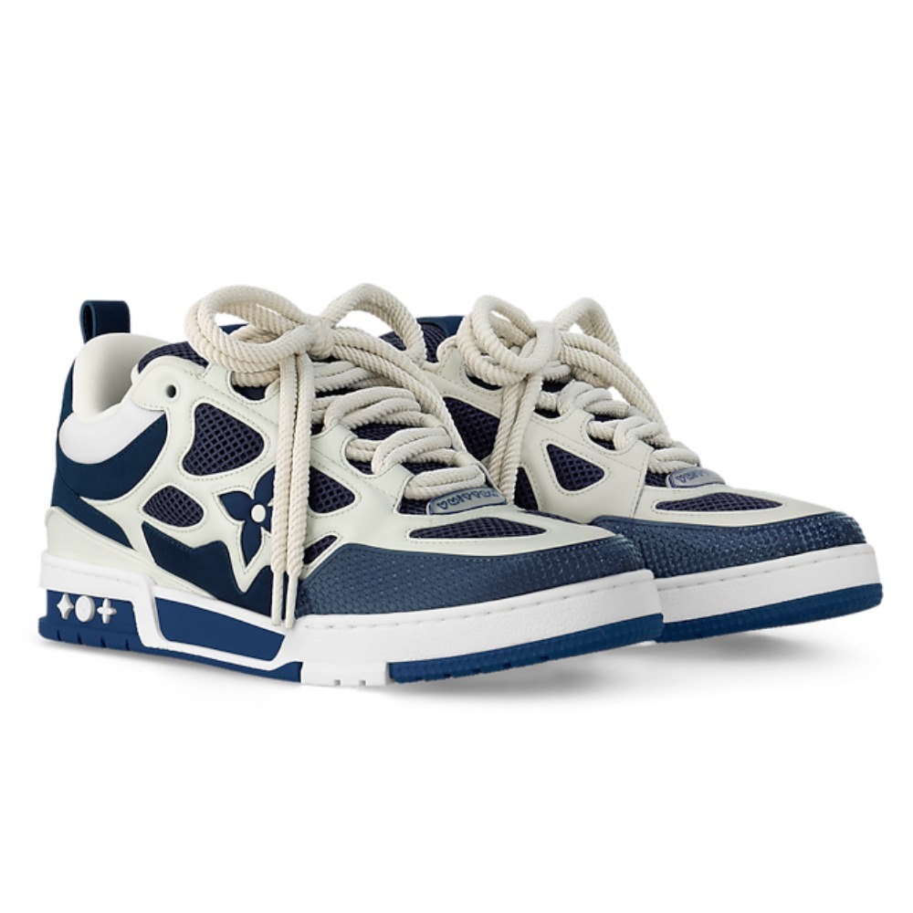Louis Vuitton Skate Blanc Bleu
