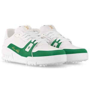 Louis Vuitton Trainer Blanc Vert