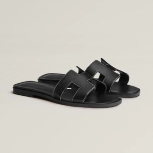 Hermes Claquette Oran Noir