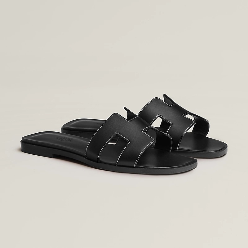 Hermes Claquette Oran Noir