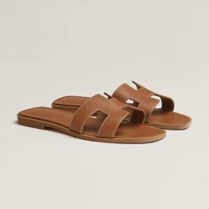 Hermes Claquette Oran Marron